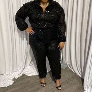 Sequin Jumpsuit